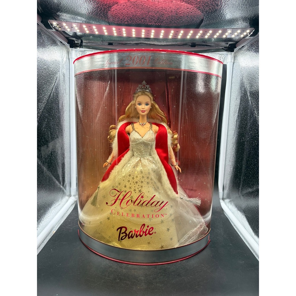 Mattel Holiday Celebration Barbie 2001 Special Edition Doll 50304 NRFB